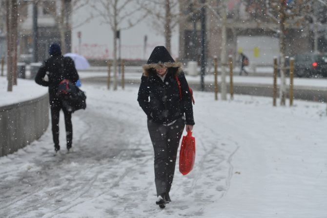 BEOGRAD vremenska PROGNOZA SNEG