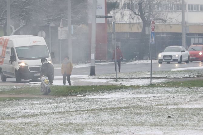 Hrvatska VREMEnska prognoza sneg NEVREME