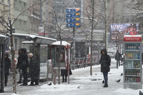 SRBIJA sneg VREMEnska PROGNOZA