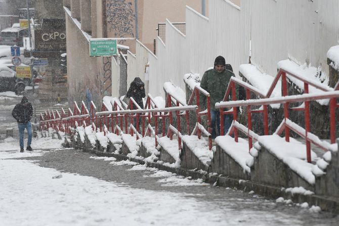 SRBIJA sneg VREMEnska PROGNOZA