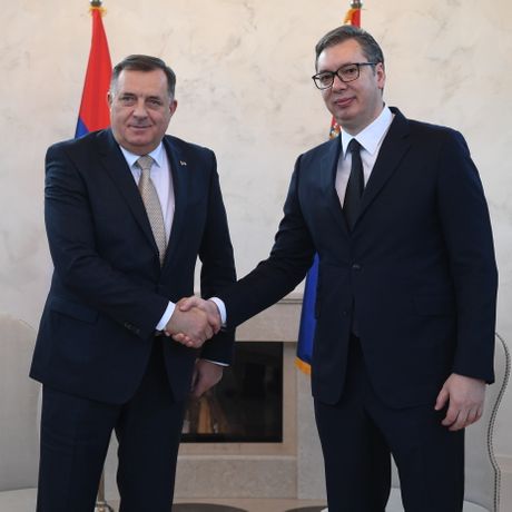 Aleksandar Vučić, Milorad Dodik,