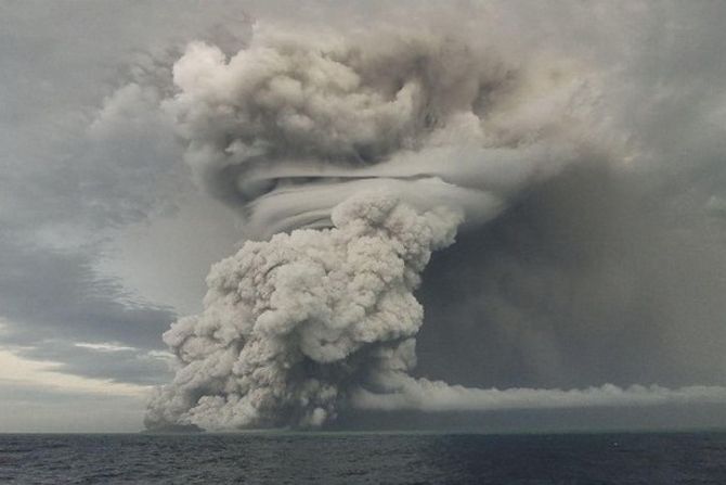 Tonga  erupcija vulkana Tonga  erupcija vulkana