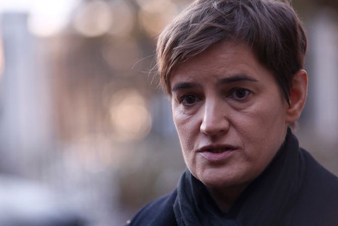 Ana Brnabić  Referendum glasanje