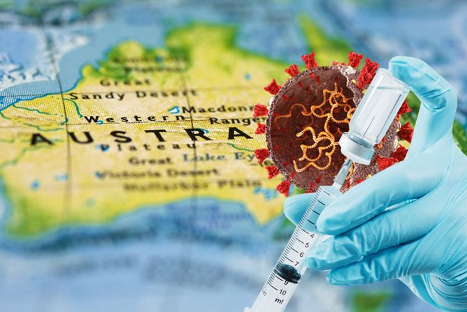 Australija korona virus vakcinacija