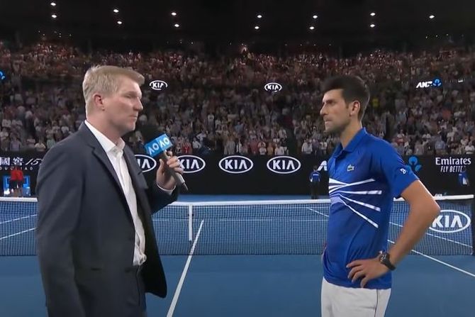 Novak Đoković, Džim Kurijer, Australijan open