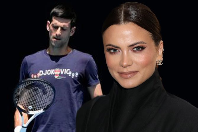 Milica Pavlović, Novak Đoković