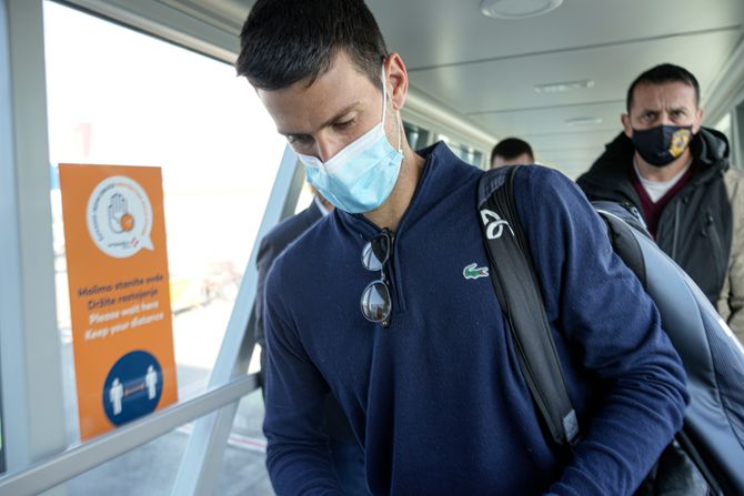 Novak Đoković doček u Beogradu Novak Đoković doček u Beogradu