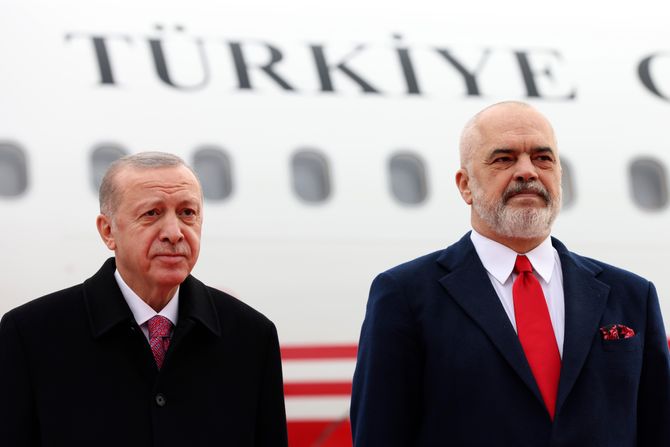 Edi Rama, Redžep Tajip Erdogan