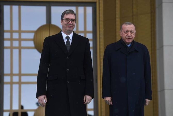 Aleksandar Vučić, Redžep Tajip Erdogan