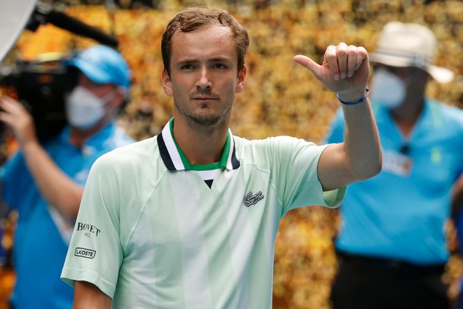 Danil Medvedev, Australijan open