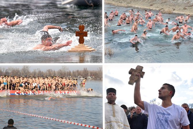 Srbija plivanje za časni krst Srbija plivanje za časni krst
