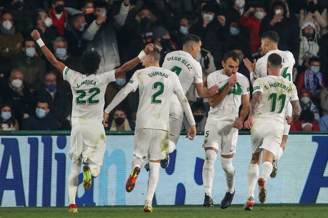 Fudbal Kopa del Rej Elče Real Madrid Elche Copa del Rey