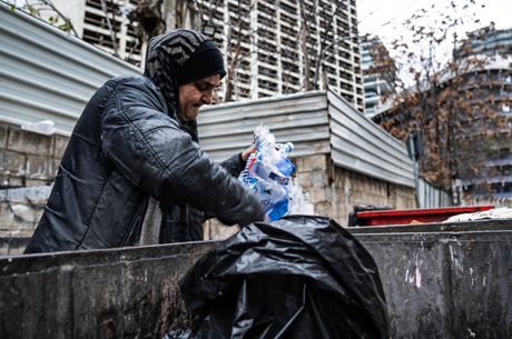 Bejrut Liban smeće otpad kontejneri siromaštvo