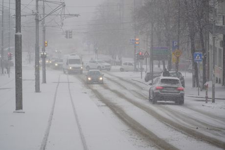 Beograd zima sneg