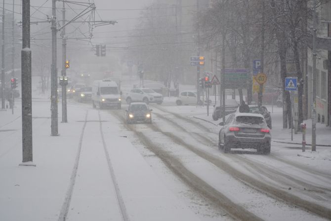 Beograd zima sneg