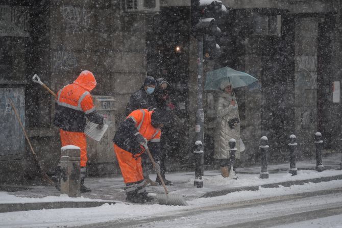 Beograd sneg čišćenje snega