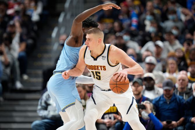 Nikola Jokić, denver Nagets, Memfis Grizlis