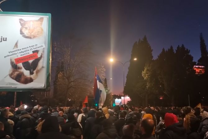 Podgorica Protest