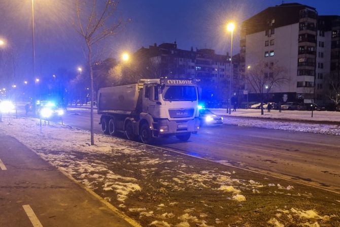 Nesreća saobraćaj Novi Beograd