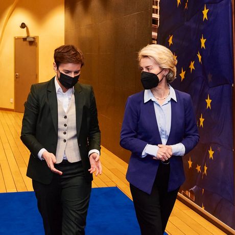 Ana Brnabić  Ursula von der Leyen