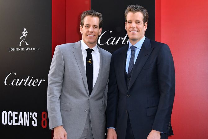 Cameron and Tyler Winklevoss Cameron and Tyler Winklevoss