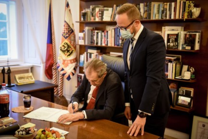 Czech President Milos Zeman becomes member of the Czech-Serbian Association of Cooperation - Telegraf.rs