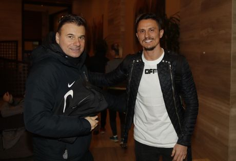 Fudbal FK Partizan Ljubomir Fejsa doček