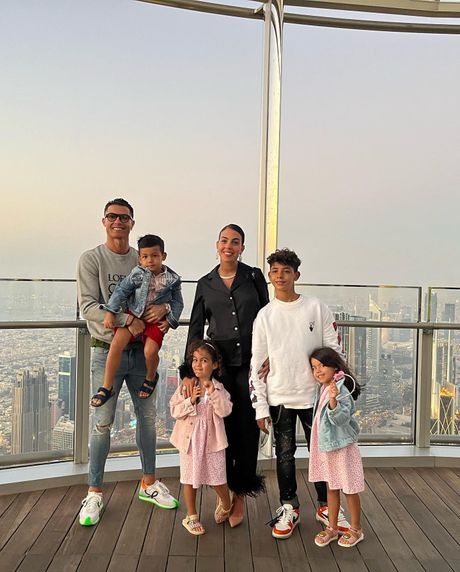 Kristijano Cristiano Ronaldo Georgina Rodriguez Rodrigez Dubai