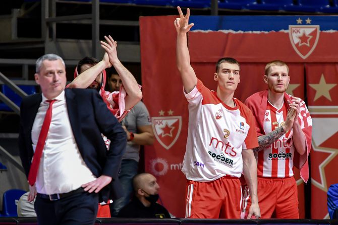 KK Crvena zvezda - KK Mornar