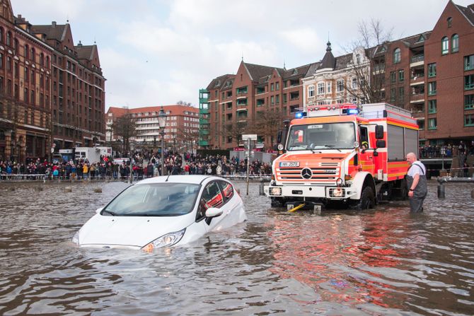 Hamburg, nevreme