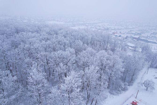 Sneg, zapadna Srbija