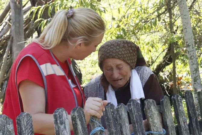 Hrvatska baka Ljuba Obradović 90 godina izgorela kuća