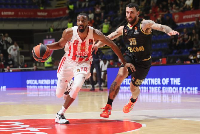 Košarka Evroliga Crvena Zvezda Monako Košarka Evroliga Crvena Zvezda Monako