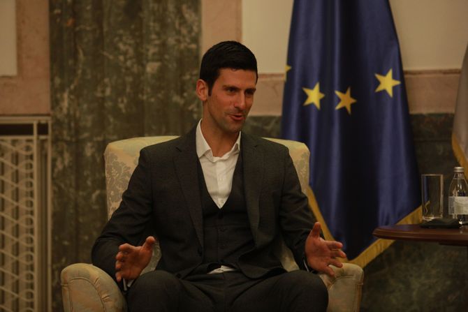 Aleksandar Vučić, Novak Đoković