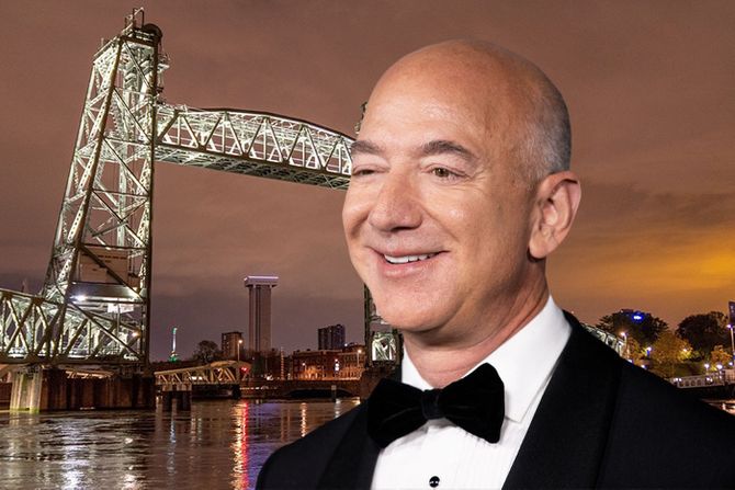 Jeff Bezos, Džef Bezos roterdam most