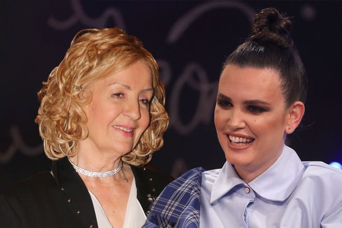 Lepa Lukić i Ana Bebić Lepa Lukić i Ana Bebić