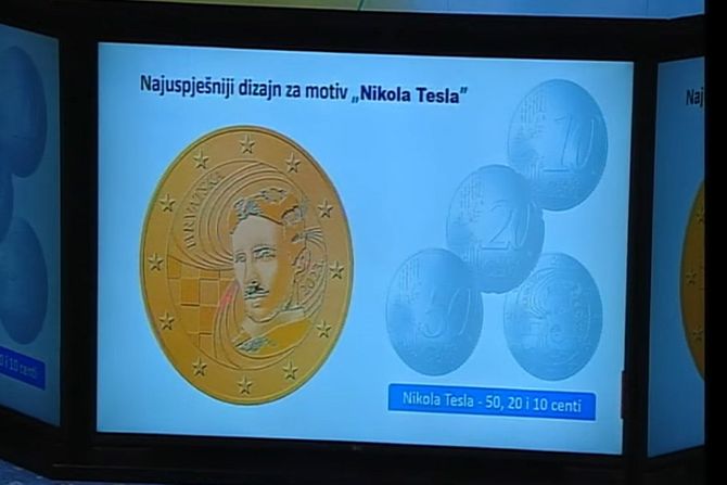 Nikola Tesla dizajn kovanica