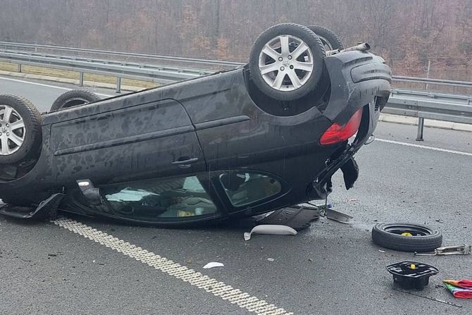 saobražajna nezgoda, auto-put