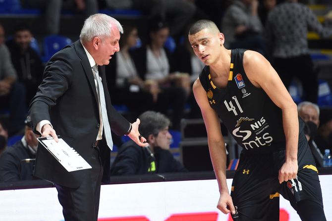 KK Partizan - KK Borac, Madar, Obradovic KK Partizan - KK Borac, Madar, Obradovic