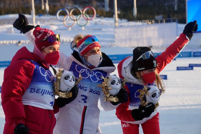 Tereza Johaug do zlata na ZOI