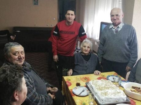 Leposava Živanov, baka, 100. rođendan