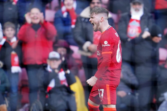 Harvi Eliot, Liverpul Harvi Eliot, Liverpul