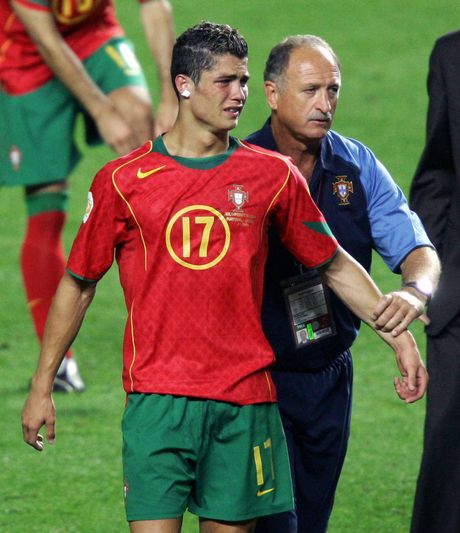 Luis Felipe Skolari, Kristijano Ronaldo, Fudbalska reprezentacija Portugalije