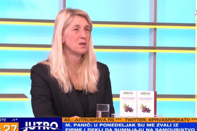 Marija Panić, supruga ubijenog Srbina, Italija