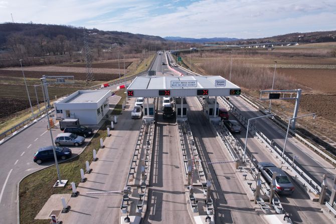 Naplatna rampa Preljina, obilaznica oko Čačka