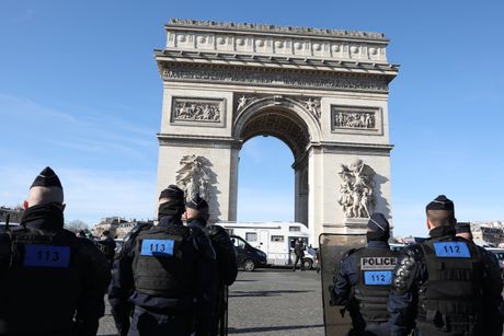 Protest Pariz Francuska konvoj slobode