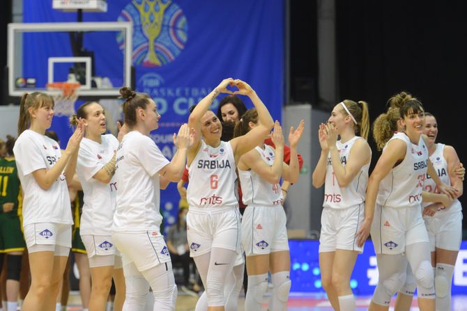 Ženska košarkaška reprezentacija Srbija - Australija