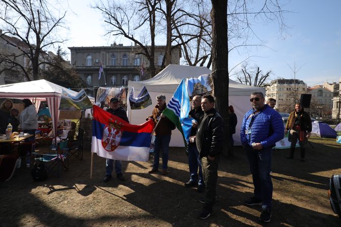 Ekološki aktivisti protest ekoloških udruženja eko aktivisti