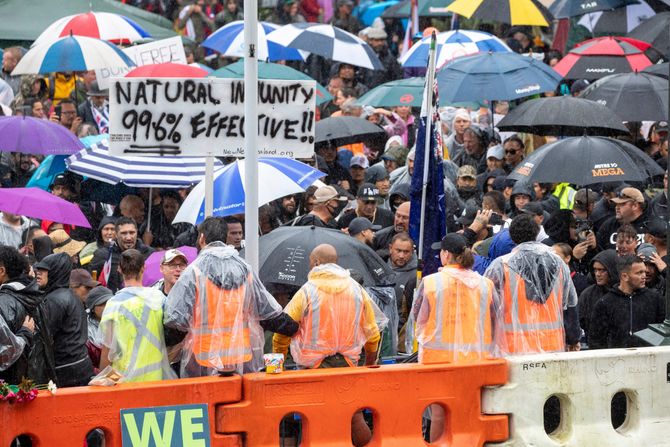 Novi Zeland protesti