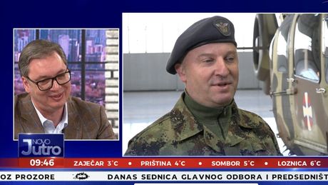 Aleksandar Vučić i Srđan Mitrović